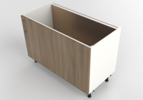底部 - Sink base in lacquered wood - Finsa