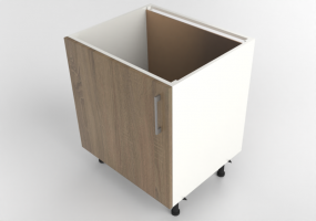 底部 - Sink base in lacquered wood - Finsa