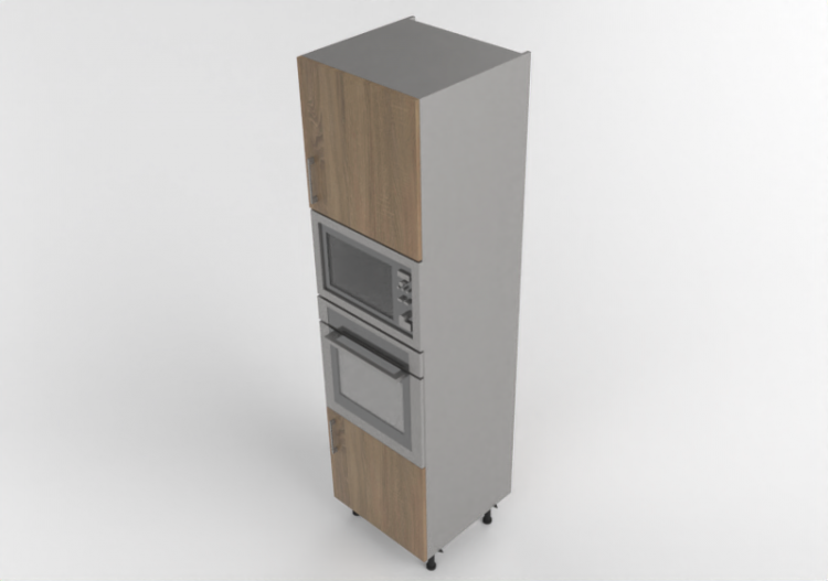 3D Furniture - Cabinet with appliances - Finsa - ACCA...