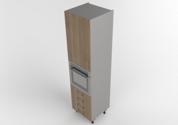 3D Furniture - Cabinet with appliances - Finsa - LD4D -...