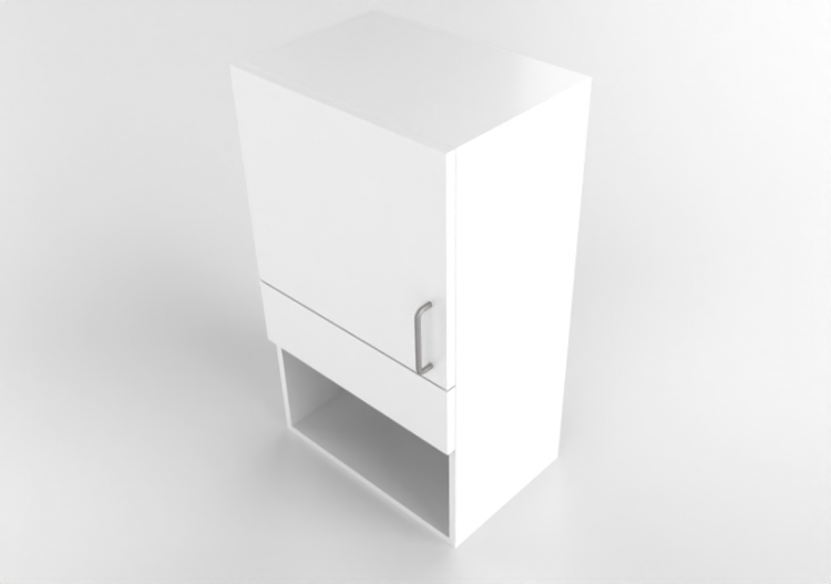 Colgantes 3D - Wall unit in lacquered wood - Marbodal -...