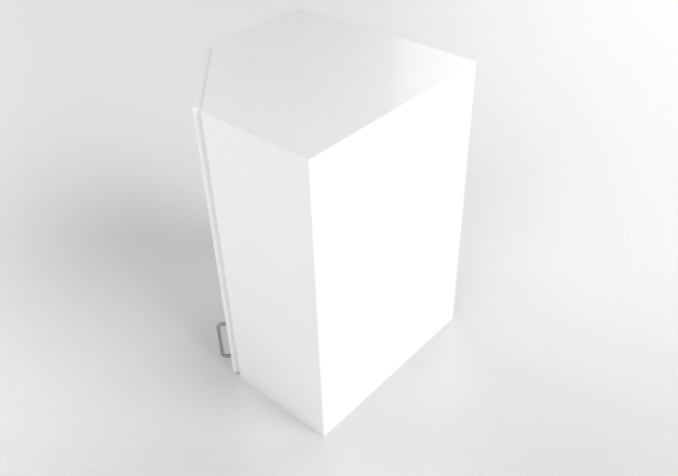 Pensili 3D - Pensile ad angolo in legno laccato - Marbodal...