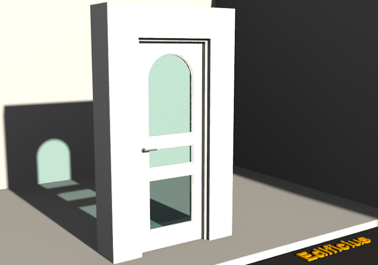 3D Fixtures - Embossed D[R] 1HDL[3V_AR] - ACCA software