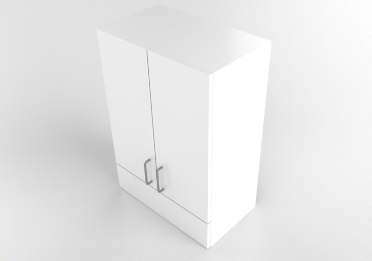 Armoires supérieures 3D - Meuble haut en bois laqué -...