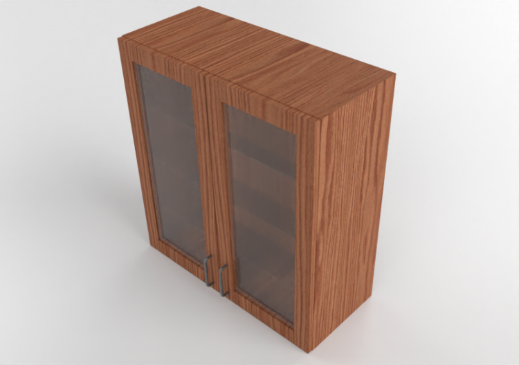 3D Hanging cabinets - Wooden wall unit - Marbodal -...