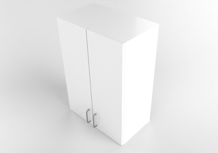 Armoires supérieures 3D - Meuble haut en bois laqué -...