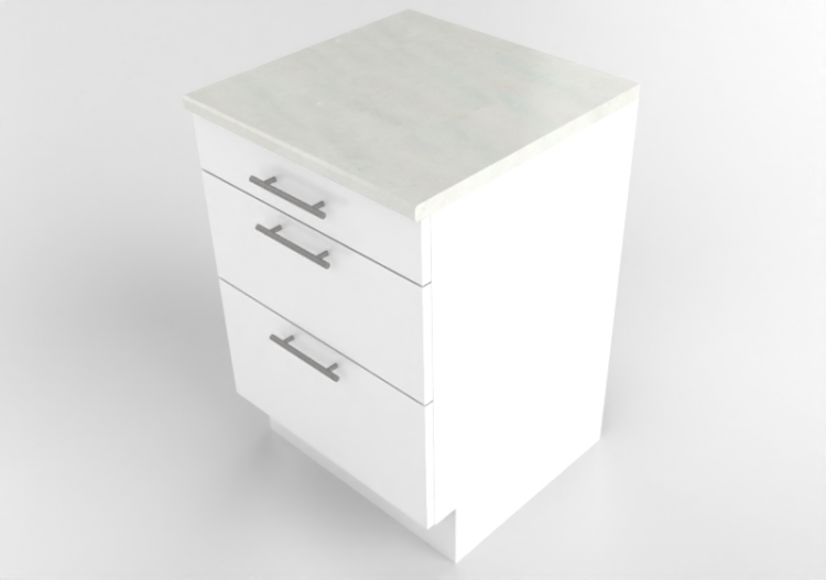 3D Möbel - Schrank aus lackiertem Holz - Marbodal - Aspekt...