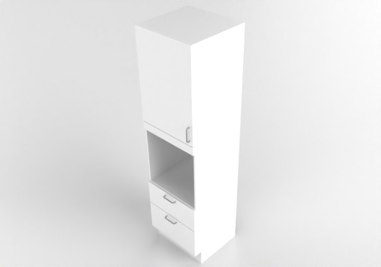 3D Furniture - High cabinet in lacquered wood - Marbodal -...
