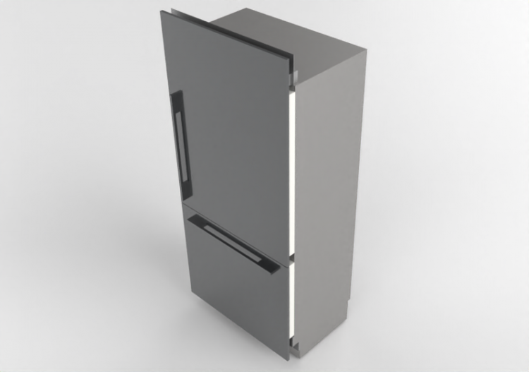 Electrodomésticos 3D - Frigorífico - Fisher & Paykel -...