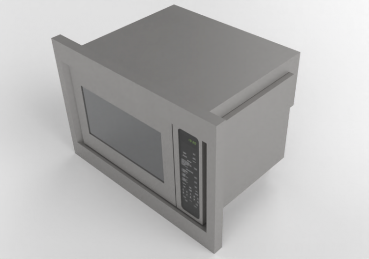 3D Electrical Appliances - Mircowave Oven - Fisher & Paykel...
