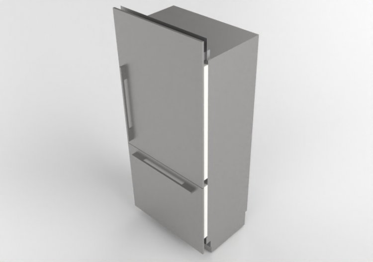 3D Electrical Appliances - Refrigerator - Fisher & Paykel -...
