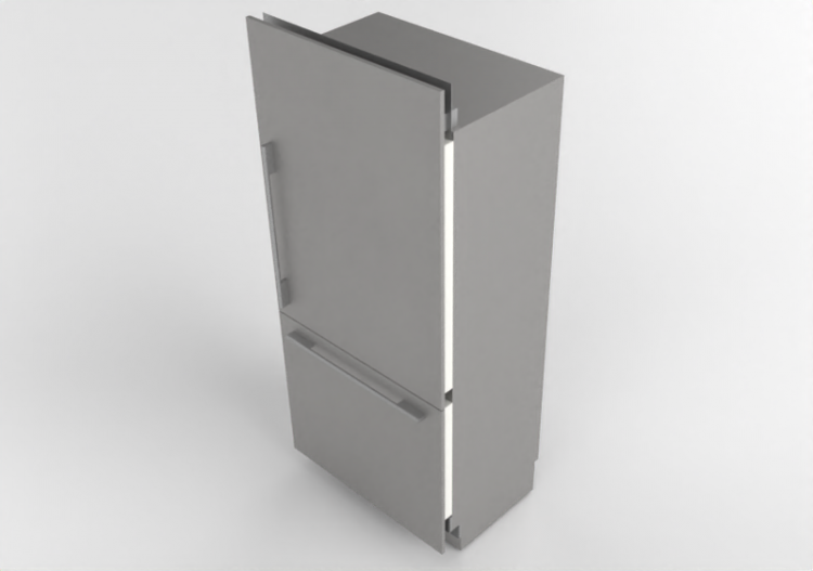 3D Electrical Appliances - Refrigerator - Fisher & Paykel -...