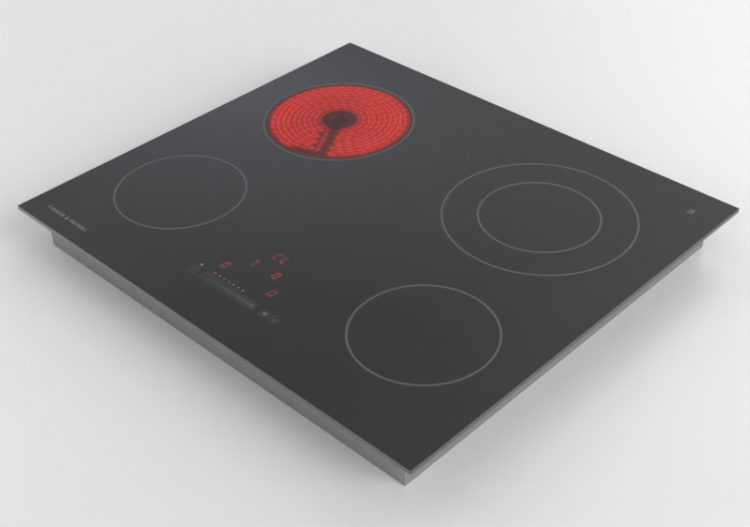 3D Electrical Appliances - Electric hob - Fisher & Paykel -...