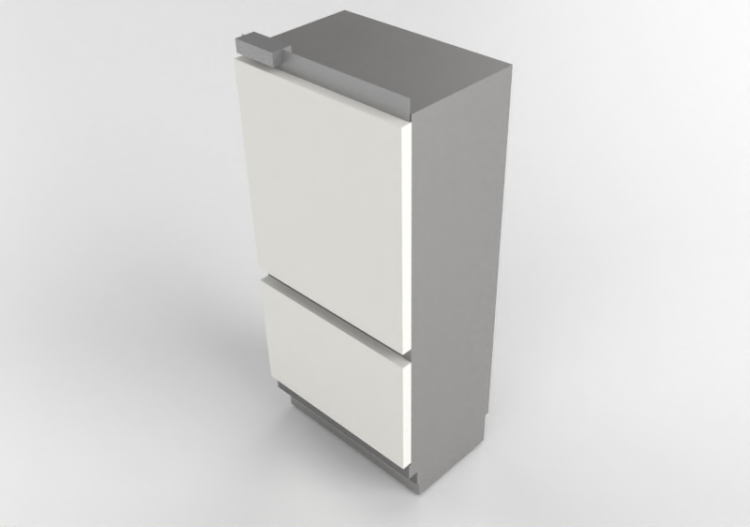 Eletrodomésticos 3D - Geladeira - Fisher & Paykel -...
