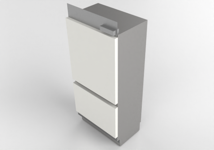 3D Electrical Appliances - Refrigerator - Fisher & Paykel -...