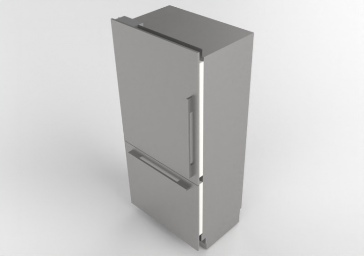 3D Electrical Appliances - Refrigerator - Fisher & Paykel -...