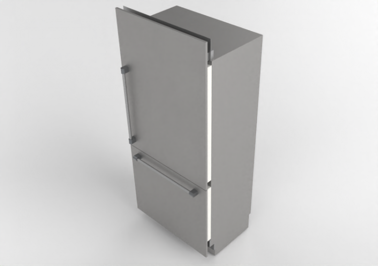 Electrodomésticos 3D - Frigorífico - Fisher & Paykel -...
