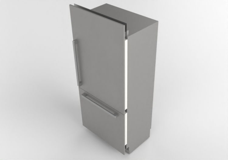 3D Electrical Appliances - Refrigerator - Fisher & Paykel -...