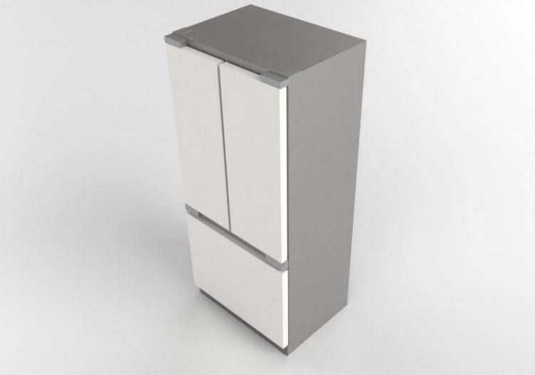 Electroménagers 3D - Réfrigérateur - Fisher & Paykel -...