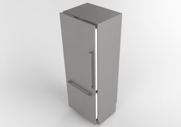 Electrodomésticos 3D - Frigorífico - Fisher & Paykel -...