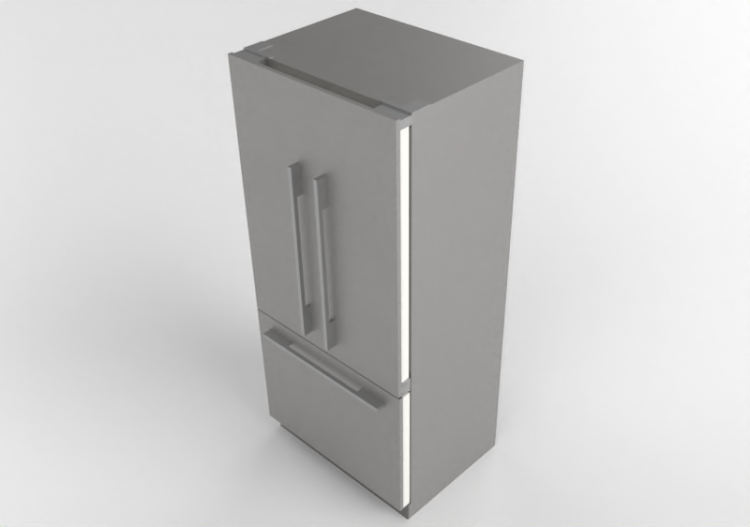 3D Haushaltgeräte - Kühlschrank - Fisher & Paykel - RS80A1...