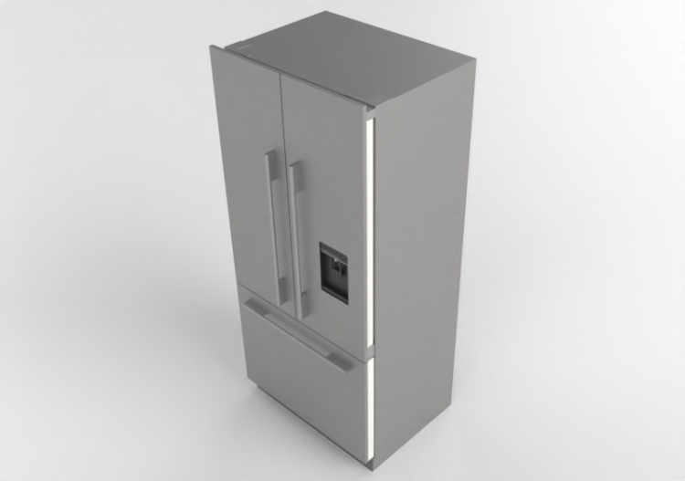 3D Electrical Appliances - Refrigerator - Fisher & Paykel -...
