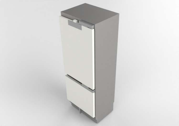 Eletrodomésticos 3D - Geladeira - Fisher & Paykel -...