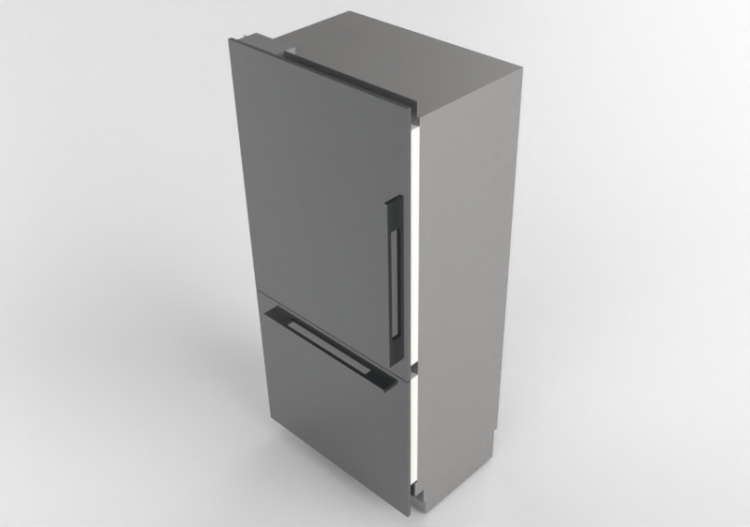 3D Electrical Appliances - Refrigerator - Fisher & Paykel -...