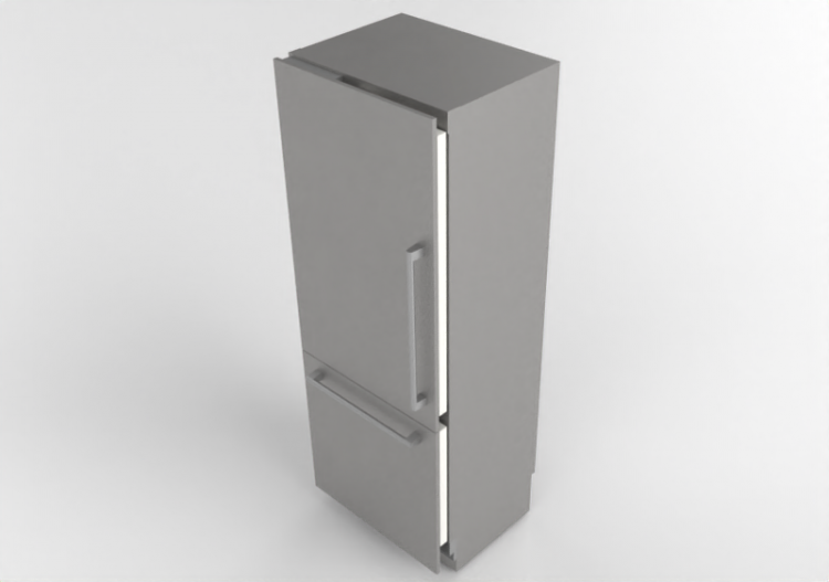3D Electrical Appliances - Refrigerator - Fisher & Paykel -...