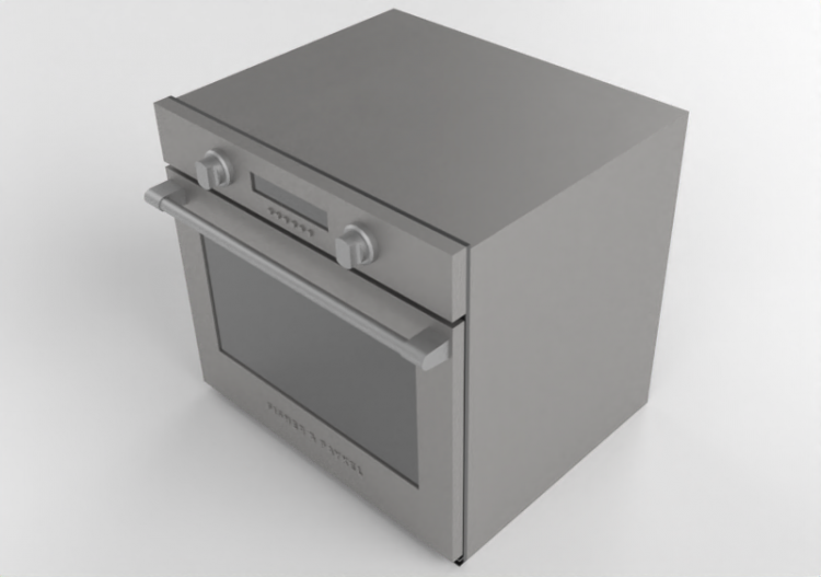 Electroménagers 3D - Four électrique - Fisher & Paykel -...