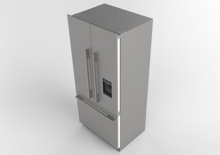 3D Electrical Appliances - Refrigerator - Fisher & Paykel -...