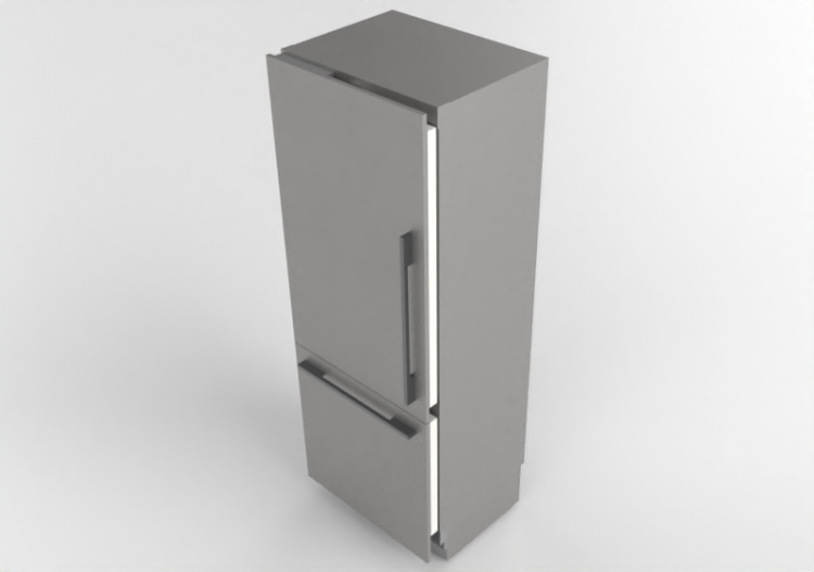 Electrodomésticos 3D - Frigorífico - Fisher & Paykel -...