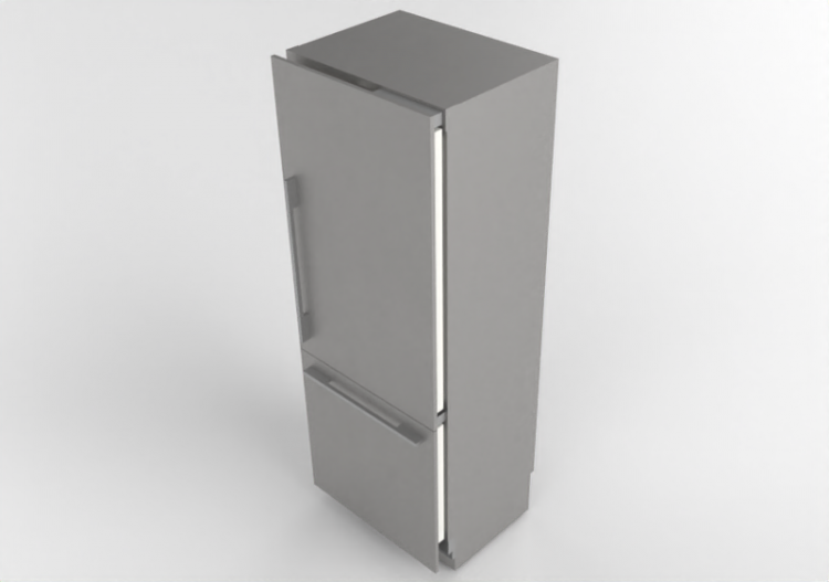 Eletrodomésticos 3D - Geladeira - Fisher & Paykel -...