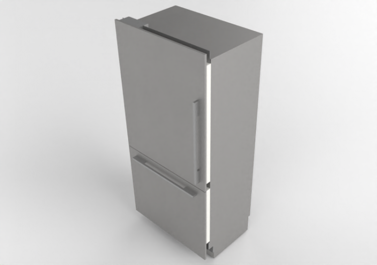3D Electrical Appliances - Refrigerator - Fisher & Paykel -...