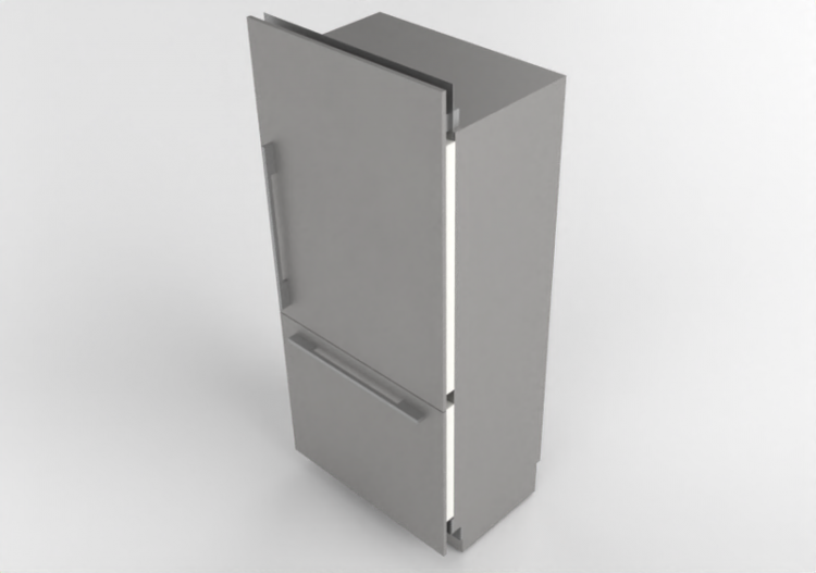 3D Electrical Appliances - Refrigerator - Fisher & Paykel -...