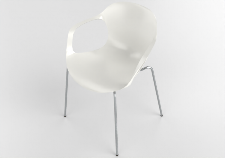 Sedie 3D - Sedia in plastica - Fritz Hansen - NAP - KS60 -...