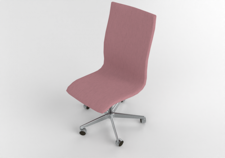 3D Chairs - Swivel chair in fabric - Fritz Hansen - Oxford...