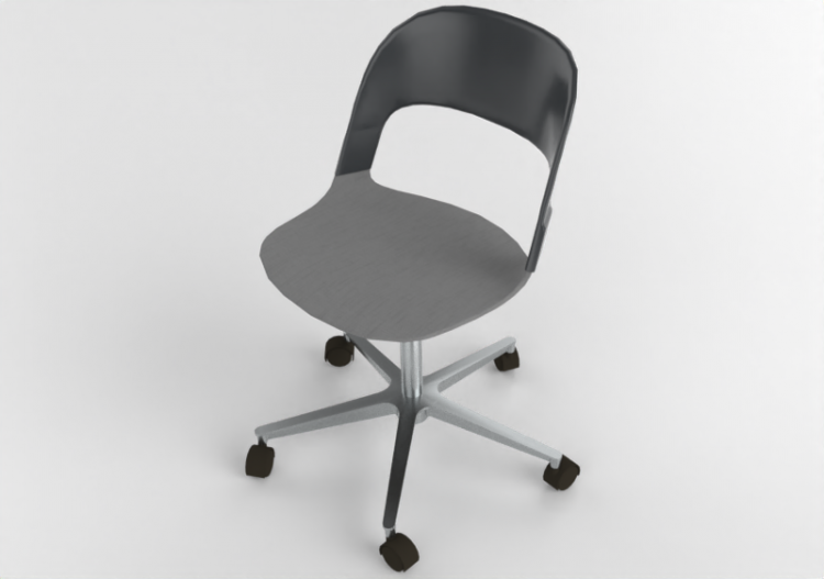 椅子 - Chair with fabric seat - Fritz Hansen - Pair - BH25 -...