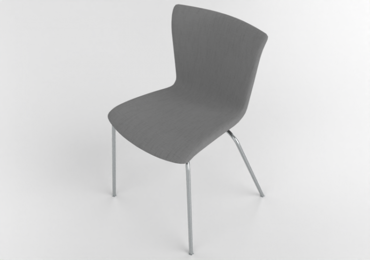 Sedie 3D - Sedia con seduta imbottita - Fritz Hansen - Vico...