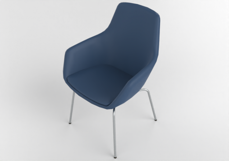 Sedie 3D - Sedia con seduta imbottita - Fritz Hansen -...