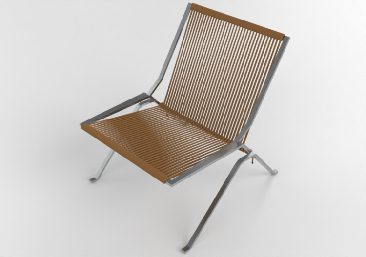 3D Arm Chairs - Fabric armchair - Fritz Hansen - PK225 -...