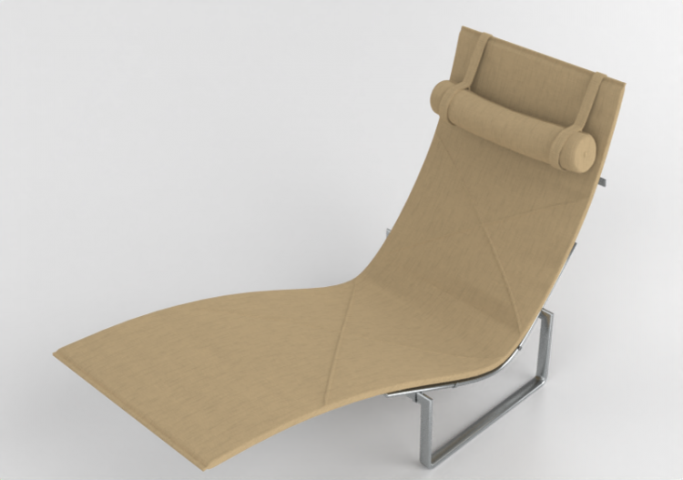Poltronas 3D - Sillón de tela - Fritz Hansen - PK24T - ACCA...