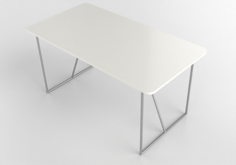 3D Tables - Lacquered wood table - Ikea - Backaryd Ovrard -...