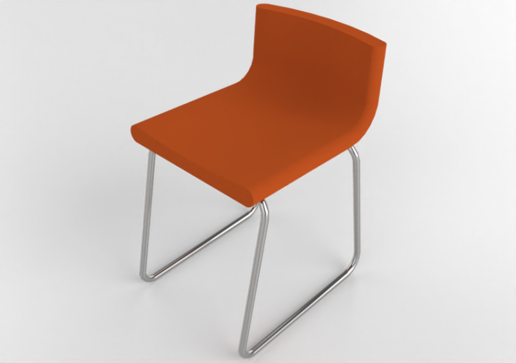 Sillas 3D - Silla de plástico - Ikea - Bernhard - ACCA...