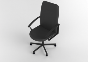 椅子 - Leather chair - Ikea - Allak
