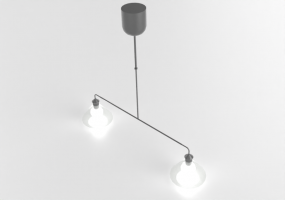 Lámpara colgante 3D - Lámpara de techo - Ikea - Alvangen