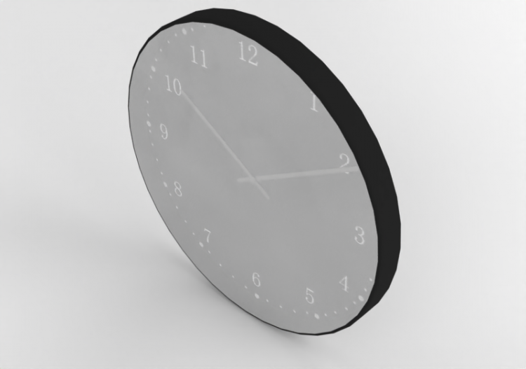 3D Clocks - Wall Clock - Ikea - Bondis - ACCA software