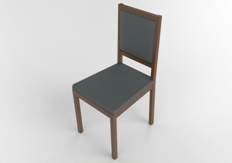 3D Chairs - Leather chair - Ikea - Folke - ACCA software