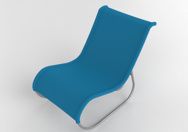 Cadeira 3D - Cadeira de balanço - Ikea - Emmabo - ACCA...