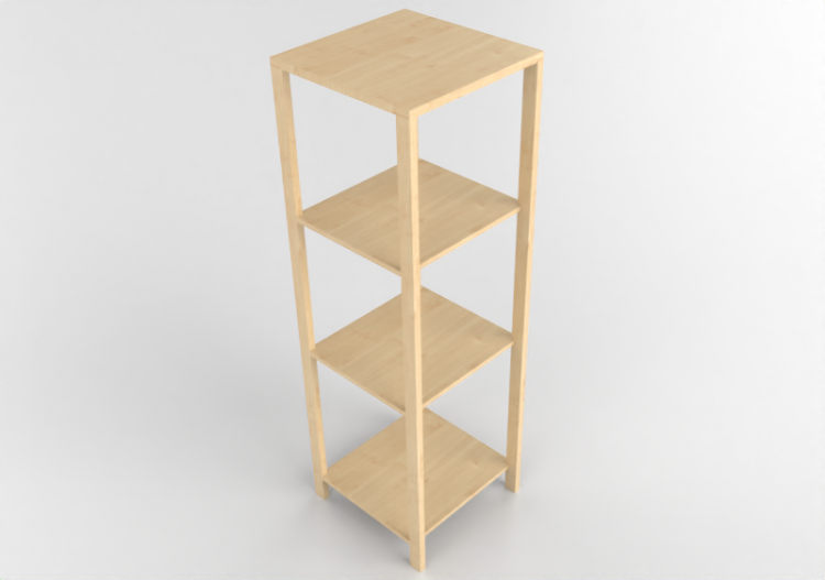 Estantes 3D - Estante de madeira - Ikea - Albert - ACCA...